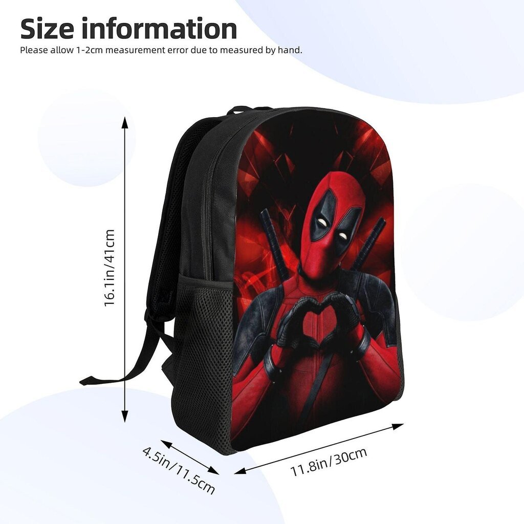 Deadpool Kid Reppu koululaukku Peruskoulun opiskelijoiden kirjalaukut teini-ikäisille pojille hinta ja tiedot | Tietokonelaukut | hobbyhall.fi