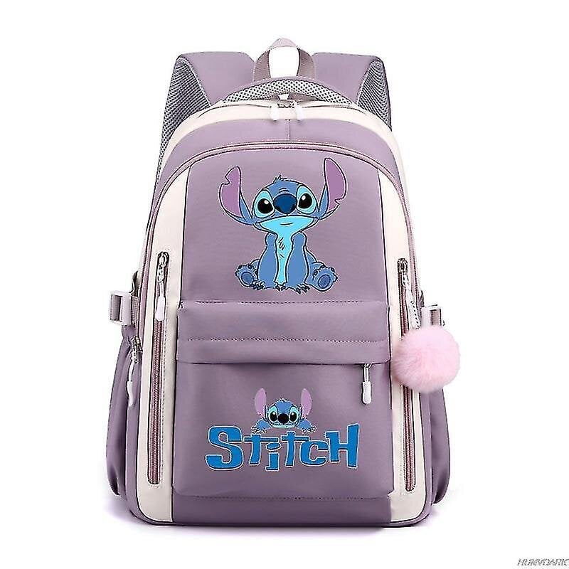 Lilo And Stitch -reppu naispuolisille miehille suurikapasiteettiset vedenpitävät yliopistokoululaukut Trendikäs naisten miesten kannettavan tietokoneen koululaukut hinta ja tiedot | Tietokonelaukut | hobbyhall.fi