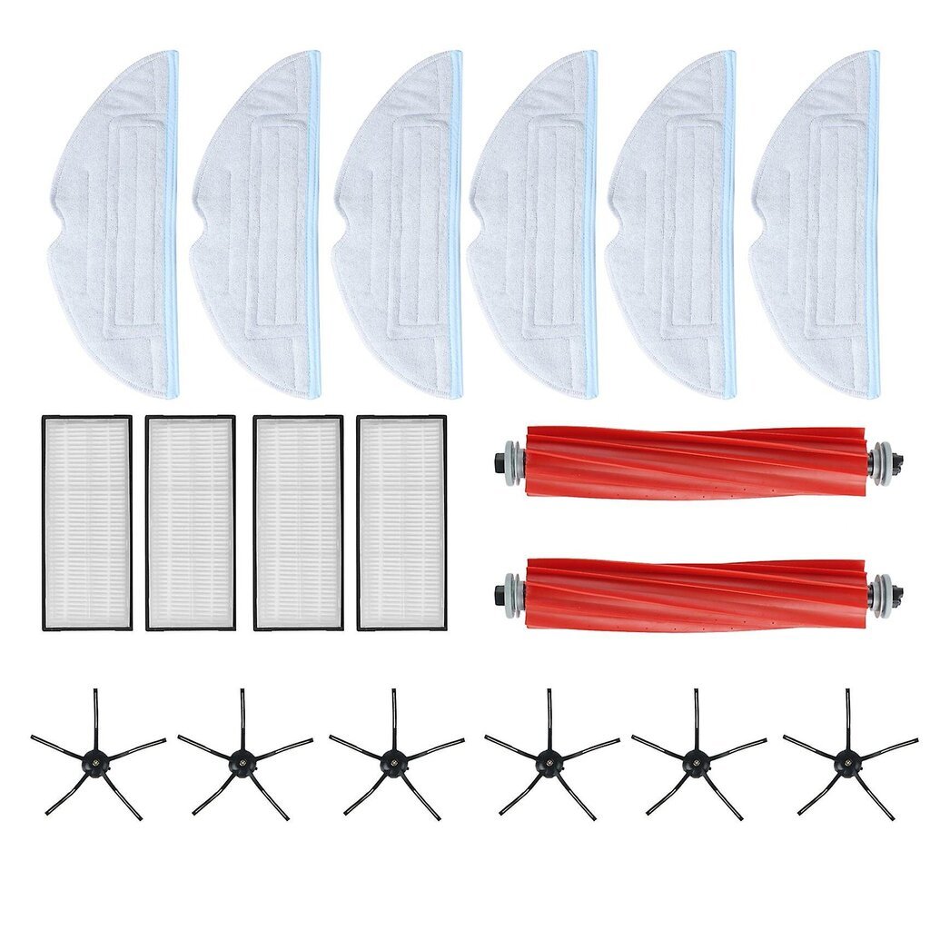 Hepa Filter Roller Harja Pölynimurin osat Sivuharja Mop Rag hinta ja tiedot | Pölynimureiden lisätarvikkeet | hobbyhall.fi