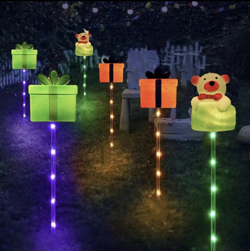 Outdoor joulukoristeita Solar Lights One Drag Six hinta ja tiedot | Jouluvalot | hobbyhall.fi