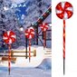 3 pakkaus 29 tuumaa 60 LED-valaistuja candy cane -koristeita, joissa on 8 valaistustilaa, vedenpitävä merkkijono -laajennus hinta ja tiedot | Jouluvalot | hobbyhall.fi