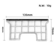 Narwal J1 Parts Smart Vaihdettava ensisijainen Hepa-suodatinsarja 4 pakkaus hinta ja tiedot | Pölynimureiden lisätarvikkeet | hobbyhall.fi