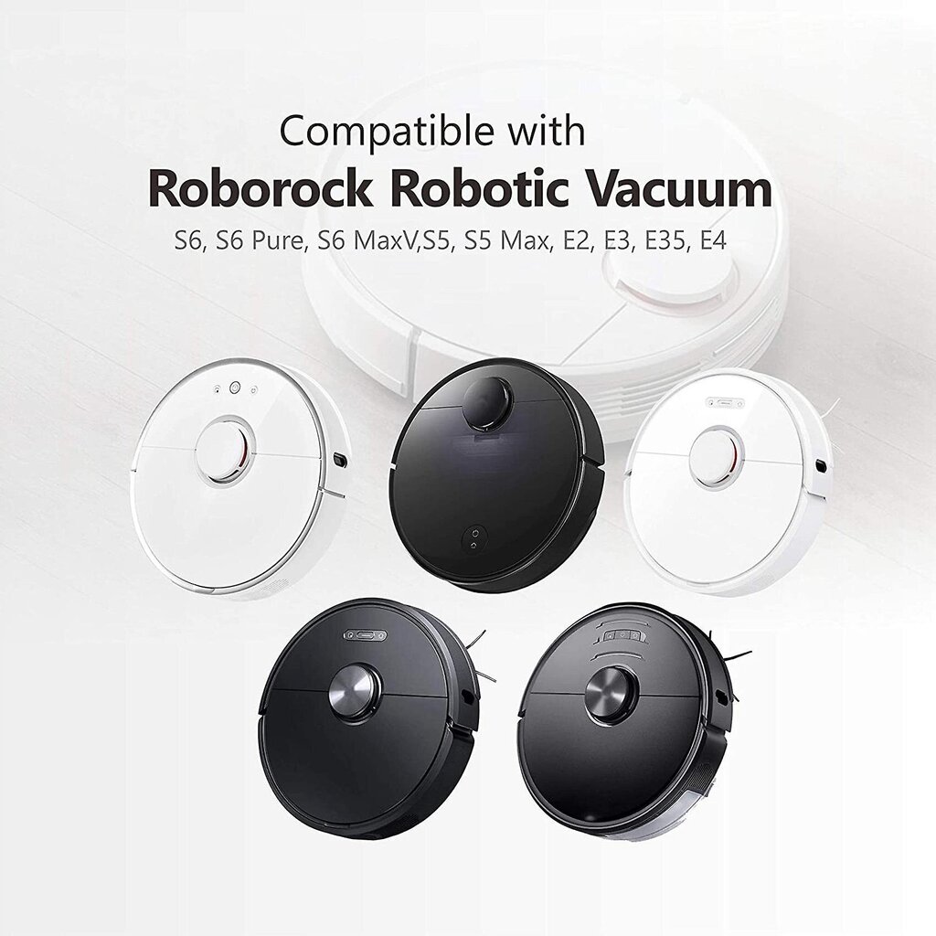 10 kpl Pyyhkeet Xiaomi Roborock S5 S50 S51 S55 S6 Uudelleenkäytettävät ja pestävät hinta ja tiedot | Pölynimureiden lisätarvikkeet | hobbyhall.fi