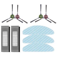 Sivuharja Mopping Mop Filter Ecovacs Deebot Ozmo T9 Aivi T9 hinta ja tiedot | Pölynimureiden lisätarvikkeet | hobbyhall.fi