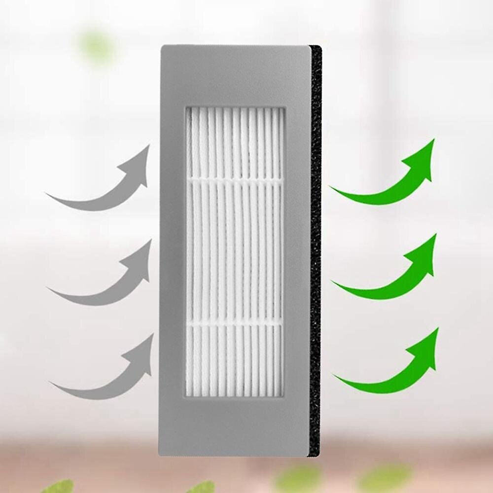 11 kpl Hepa Filter pääsivuharja Ecovacs Deebot Ozmo 900 Dn5g hinta ja tiedot | Pölynimureiden lisätarvikkeet | hobbyhall.fi