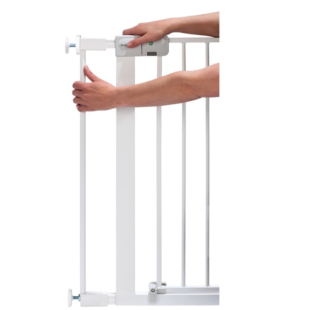 Bebe Confort safety gate extention Easy Close Metal plus White 7 cm hinta ja tiedot | Lasten turvallisuus | hobbyhall.fi