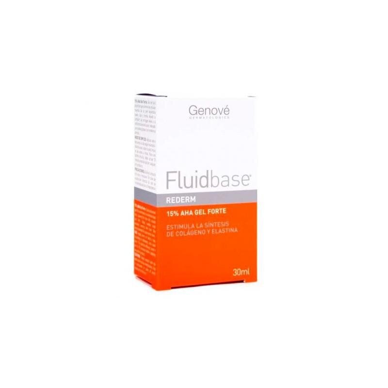 Genové Fluidbase Rederm geeli 15% AHA, 30 ml hinta ja tiedot | Kasvoöljyt ja seerumit | hobbyhall.fi