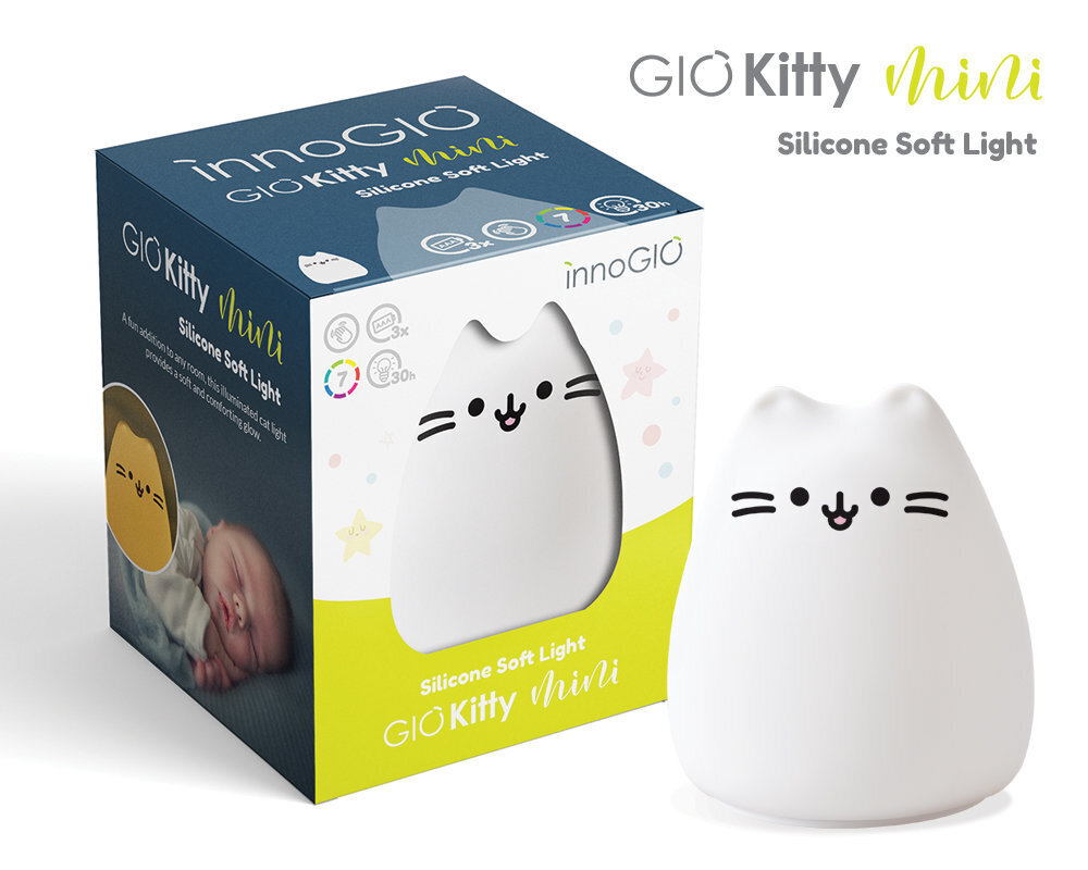 INNOGIO yölamppu GIOKitty Mini hinta ja tiedot | Lasten turvallisuus | hobbyhall.fi