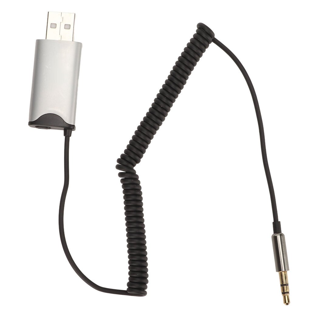 BT AUX -sovitin USB 2.0 - 3.5mm helppo liitäntä sisäänrakennettu mikrofoni 11 jardin etäisyydellä AUX BT -vastaanotin auton kotitietokoneeseen hinta ja tiedot | USB-sovittimet äänentoistoon | hobbyhall.fi