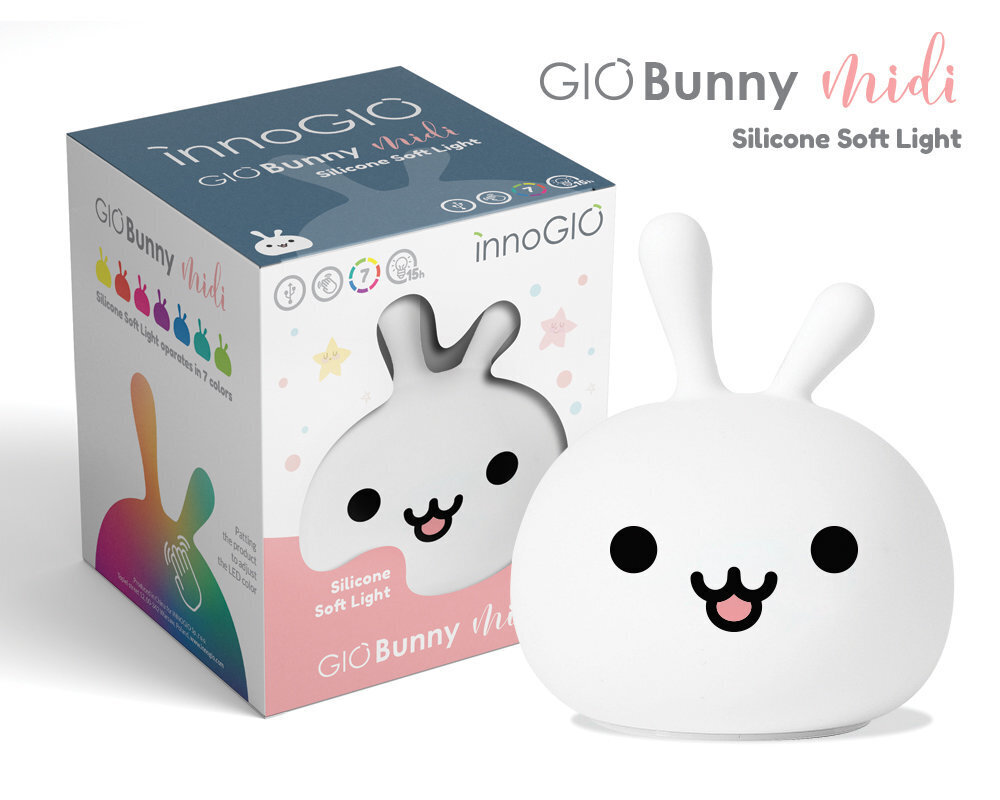 INNOGIO yölamppu GIOBunny Midi hinta ja tiedot | Lasten turvallisuus | hobbyhall.fi