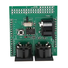 MIDI-sovitinkortti sarja-MIDI-moduuli 24Pin RUN PGM -kytkin MIDI-liittimet R3 AVI PIC -digitaaliliitäntäsovittimelle hinta ja tiedot | USB-sovittimet äänentoistoon | hobbyhall.fi