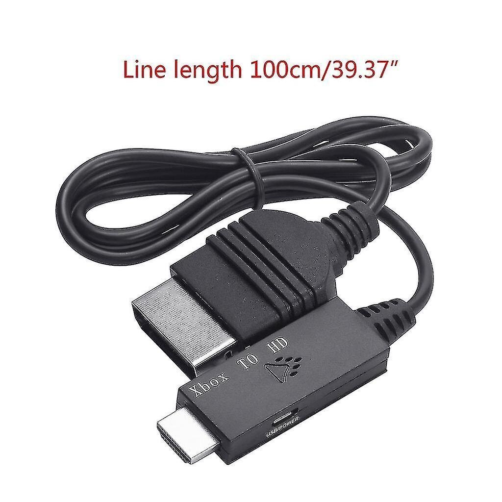 Sovitin Xbox-HDmi-yhteensopivalle muunninsovittimelle 1080i 720p 480p Converter Zy hinta ja tiedot | USB-sovittimet äänentoistoon | hobbyhall.fi