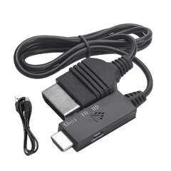 Sovitin Xbox-HDmi-yhteensopivalle muunninsovittimelle 1080i 720p 480p Converter Zy hinta ja tiedot | USB-sovittimet äänentoistoon | hobbyhall.fi