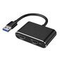 Fort Nite Usb 3.0 - Dual Hdmi Adapter -ulkoinen video tukee vain Windowsia hinta ja tiedot | USB-sovittimet äänentoistoon | hobbyhall.fi