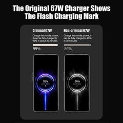 Xiaomi 67W USB Super Fast Charger -virtasovittimelle Mi 12 11 6A Type C Kaapeli POCO X5 X4 Pro Redmi Note 9 10 11 Lataus hinta ja tiedot | Kaapelit ja adapterit | hobbyhall.fi