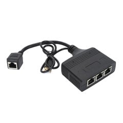 1-3 Ethernet Splitter High Speed ​​1000Mbps RJ45 verkkosovittimen jakaja Cat8 Cat7 Cat6 Cat5 Cat5e kaapeleille hinta ja tiedot | Kaapelit ja adapterit | hobbyhall.fi