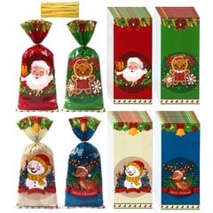 (25kpl3)Joulukarkkilaukut Joulupukin lahjakassi Joulukoristeet kotiin Joulukoristeet Navidad Natal Noel Uusi vuosi hinta ja tiedot | Joulukoristeet | hobbyhall.fi