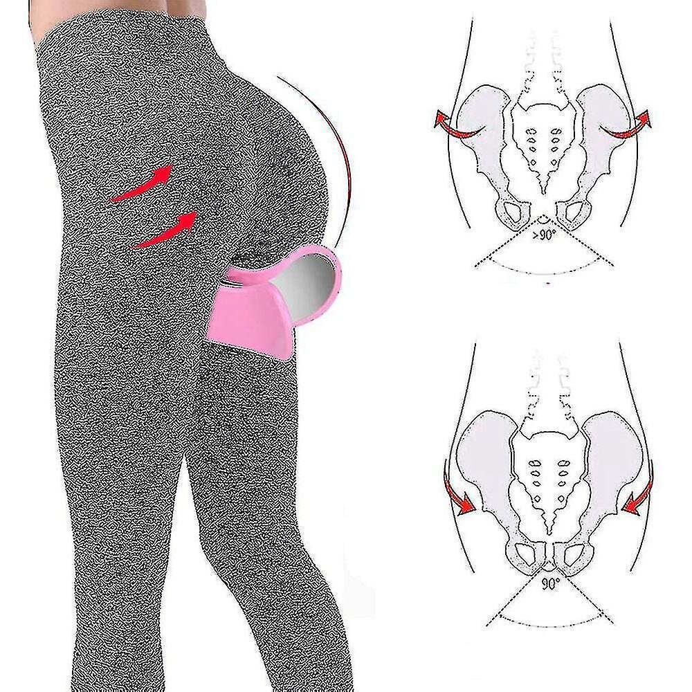 Hip Trainer Device Super Kegel Exerciser Lantionpohjan Lihas Mediaalinen Sisäreiteen Train_Orange hinta ja tiedot | Hierontalaitteet | hobbyhall.fi