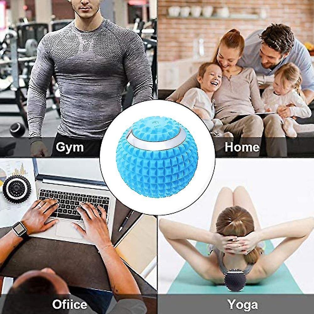 Vibrating Massa Ball Speed ​​High-Intensity Fitness Massa R_Blue hinta ja tiedot | Hierontalaitteet | hobbyhall.fi