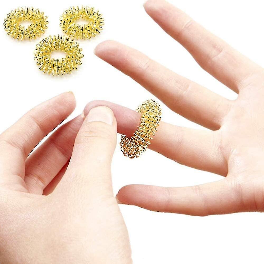 10 Kpl Spiky Sensory Finr Rings, Spiky Finr Ring/Sur Ring hinta ja tiedot | Hierontalaitteet | hobbyhall.fi