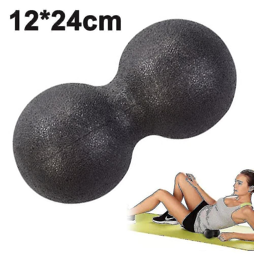 Peanut Massage Ball Double Lacrosse Hierontapallo Mobility Ball_12*24cm hinta ja tiedot | Hierontalaitteet | hobbyhall.fi