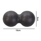 Peanut Massage Ball Double Lacrosse Hierontapallo Mobility Ball_8*16cm hinta ja tiedot | Hierontalaitteet | hobbyhall.fi