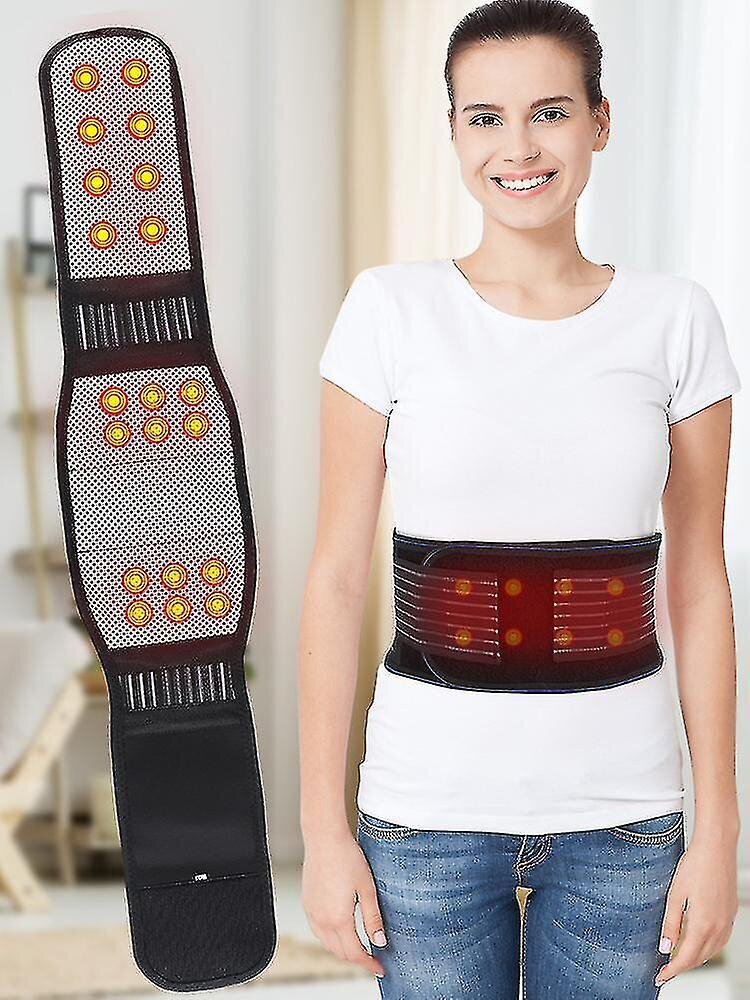 Ing Pad For Pain Pain Massa - Ed Waist Belt Wrap - Y Ja Selkäkipuja Lievittävä Selkärangan Avanne_XL hinta ja tiedot | Hierontalaitteet | hobbyhall.fi