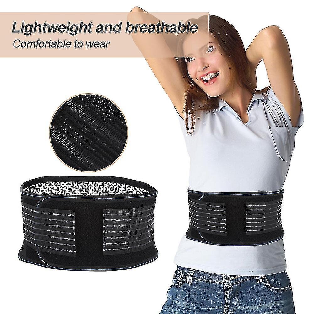 Ing Pad For Pain Pain Massa - Ed Waist Belt Wrap - Y Ja Selkäkipuja Lievittävä Selkärangan Avanne_XL hinta ja tiedot | Hierontalaitteet | hobbyhall.fi