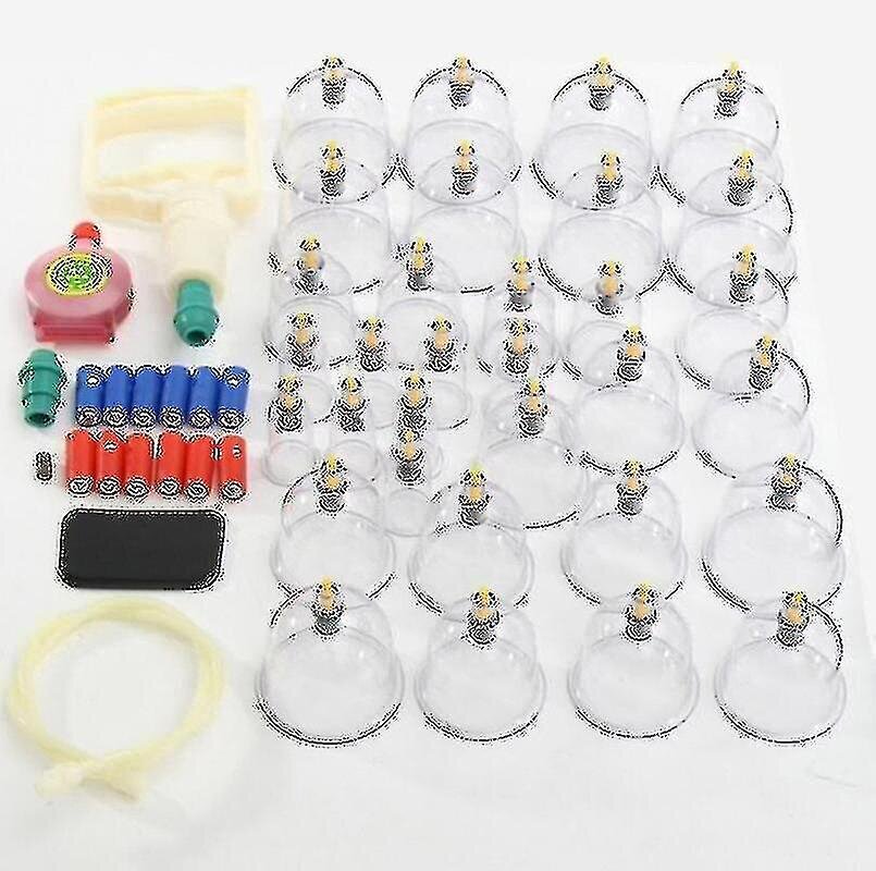 12 24 32 Kpl Nese Vacuum Massar_24Pcs Cupping set hinta ja tiedot | Hierontalaitteet | hobbyhall.fi