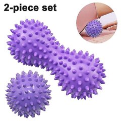 Peanut R Foot Massa Ball Set - Ihanteellinen_Purple hinta ja tiedot | Hierontalaitteet | hobbyhall.fi