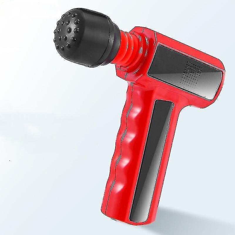 Mini Fascia Gun Reing Therapy Deep Tissue Massa Gun Kannettava Percuss Massar_red hinta ja tiedot | Hierontalaitteet | hobbyhall.fi