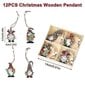 Puinen Jouluriipus Hyvää Joulun Sisustusta Kotiin 2023 Navidad Ornaments Christ_Pendants 29 hinta ja tiedot | Joulukoristeet | hobbyhall.fi