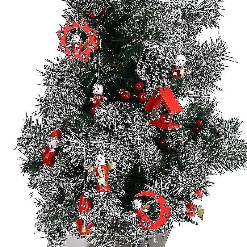 Mini Tree Ornts Hanging Xmas Rat_Red_22.5*18*2cm hinta ja tiedot | Joulukoristeet | hobbyhall.fi