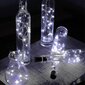 10 Pakkausta 30 Led-Viinipulloa Keijuvalot, Paristokorkin Muotoinen Joulukoristeet_Cold white hinta ja tiedot | Joulukoristeet | hobbyhall.fi