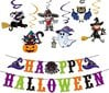 Halloween-Sisustussarja, Halloween-Sisustus, Halloween-Bannerit, 6 Kpl Spiraalia hinta ja tiedot | Joulukoristeet | hobbyhall.fi