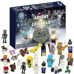 Adventtikalenteri Lego Robot Anime Hahmo 24 Kpl/laatikko Robotti Mini Pvc Malli Nukke Lapset Joulu Halloween Lelu Lahja hinta ja tiedot | Joulukoristeet | hobbyhall.fi