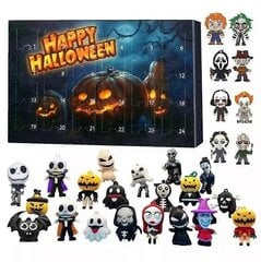 24X Halloween-nukke adventtikalenteri Painajainen ennen joulua Adventtikalenteri hinta ja tiedot | Joulukoristeet | hobbyhall.fi