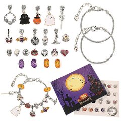 Halloween Advent Calendar Charm Rannekoru Korut Advent Countdown Blind Box Lelu hinta ja tiedot | Joulukoristeet | hobbyhall.fi