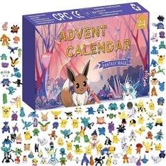 Joulun 2024 adventtikalenteri Lasten eläinmaailman lelulahja Pikachu-joululaskentalahja hinta ja tiedot | Joulukoristeet | hobbyhall.fi