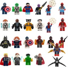 Uusi joululahjalaatikko Avengers Kolmiulotteinen Alliance-nukke Joulun adventtilaskenta Lasten lahjapakkaus hinta ja tiedot | Joulukoristeet | hobbyhall.fi