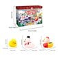 Joulun adventtikalenteri -kumi Ducks Adventtikalenteri 24kpl YIY9.27 SMCS.9.27 hinta ja tiedot | Joulukoristeet | hobbyhall.fi