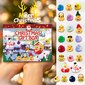 Joulun adventtikalenteri -kumi Ducks Adventtikalenteri 24kpl YIY9.27 SMCS.9.27 hinta ja tiedot | Joulukoristeet | hobbyhall.fi