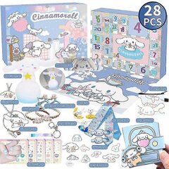 2024 joulun adventtikalenteri Lähtölaskenta Kuromi My Melody Cinnamoroll Sanrio Lelutarvikkeet Lapset Tytöt Kalenteri Lahjat hinta ja tiedot | Joulukoristeet | hobbyhall.fi