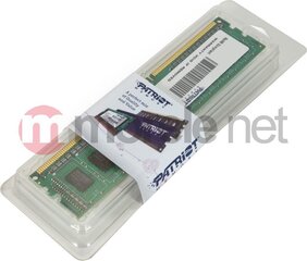 Patriot DDR3 4GB 1333MHz CL9 (PSD34G133381) hinta ja tiedot | Muisti (RAM) | hobbyhall.fi