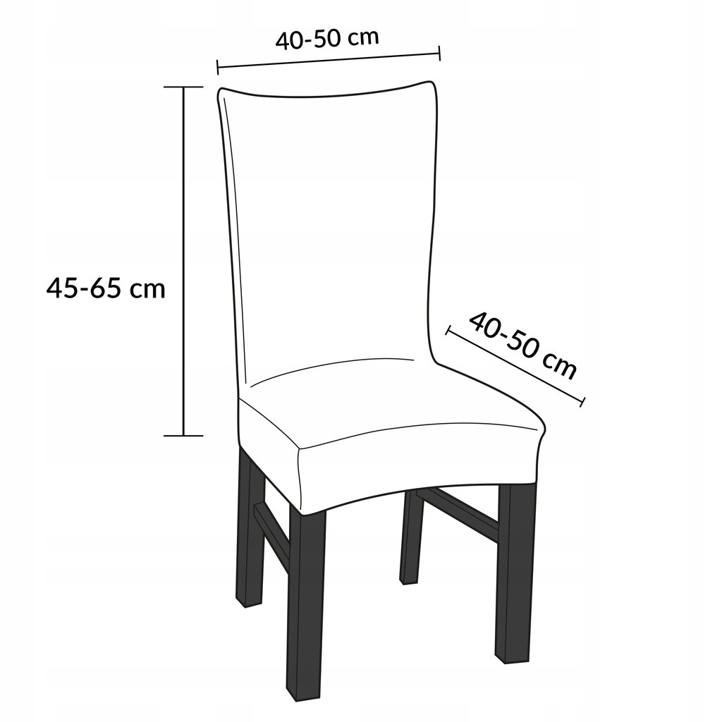 Joulu tuolin kansi, joustavat mallit, universaali, kansi mix hinta ja tiedot | Joulukoristeet | hobbyhall.fi