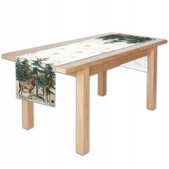 Jouluinen pöytäjuoksija, pöytäliina, jouluaatto, joulu, 180x33 cm hinta ja tiedot | Joulukoristeet | hobbyhall.fi