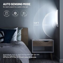 Kaapin alla olevat valot, 4 Pack Motion Sensor -valoa sisätiloihin, langattomat USB-ladattavat magneettiset kaappivalot, 32 LED-tasovaloa keittiöön, hinta ja tiedot | Lastenhuoneen valaisimet | hobbyhall.fi