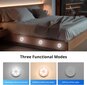 6Pack LED Closet Lights Liiketunnistin Puck Light USB ladattava akkukäyttöinen magneettinen kaapin alla lamppu keittiön tiskille CCT hinta ja tiedot | Lastenhuoneen valaisimet | hobbyhall.fi