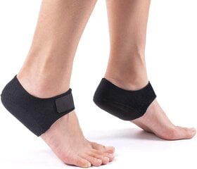 Plantar Fasciitis Heel Cups kantapääkipuun 【Päivitetty versio】 Kantapääsuojat Kantapäähihat Pehmusteet, Kantapään tuki kantapääkipuun, Kantapään kannatin, Halkeilevat kantapäät naisille ja miehille (musta, M 8,5-12 / W hinta ja tiedot | Sohvat ja vuodesohvat | hobbyhall.fi