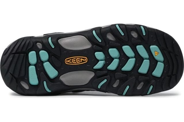 Naisten saappaat Keen KOVEN MID WP WOMEN, Steel Grey/Wasabi hinta ja tiedot | Naisten saappaat | hobbyhall.fi